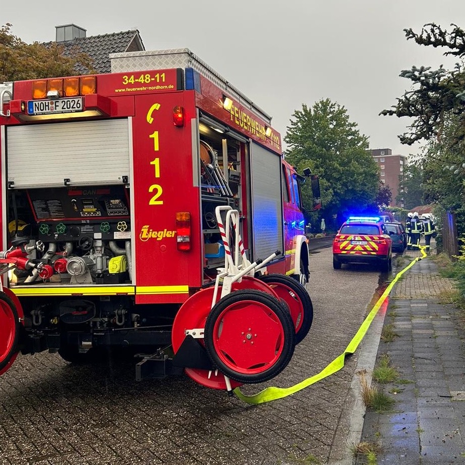 Feuerwehr Nordhorn rückt zu drei wetterbedingten Einsätzen und ...